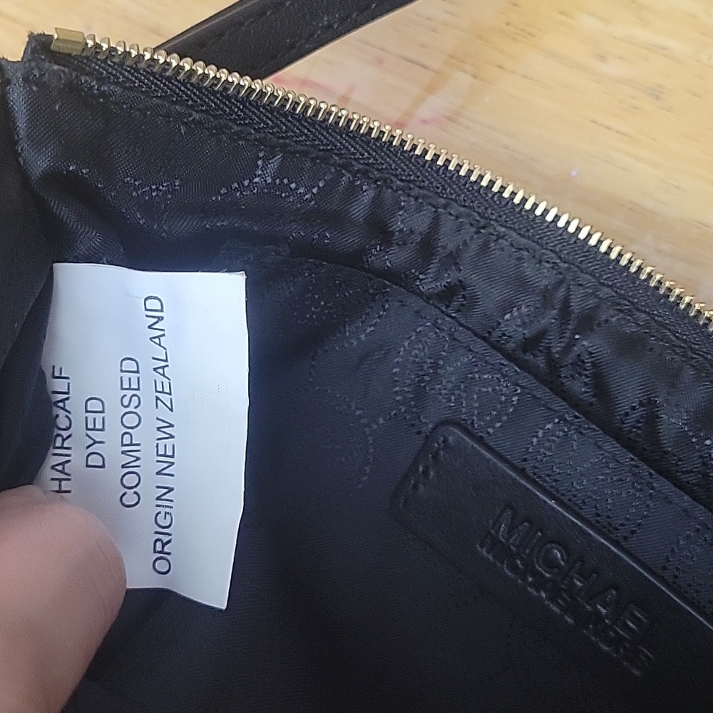 Michael Kors Calf hair with leather wristlet bag - Picture 8 of 8